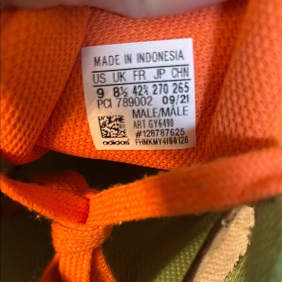 Adidas Superstar South Park 'KYLE' Green Orange Mens Sz 9 GY6490 - Picture 12 of 12